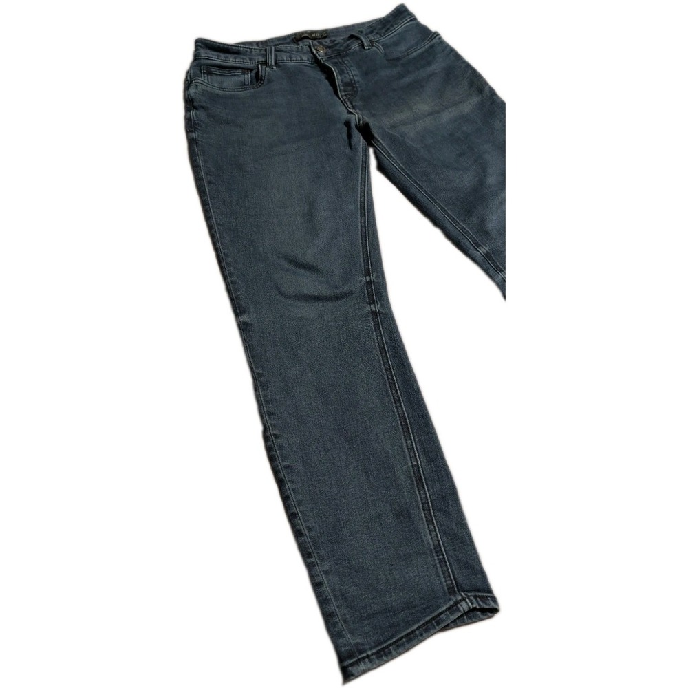 prAna Buxton Jeans Womens 4/27 Blue Straight Leg Button Fly Stretch Denim - Picture 5 of 10